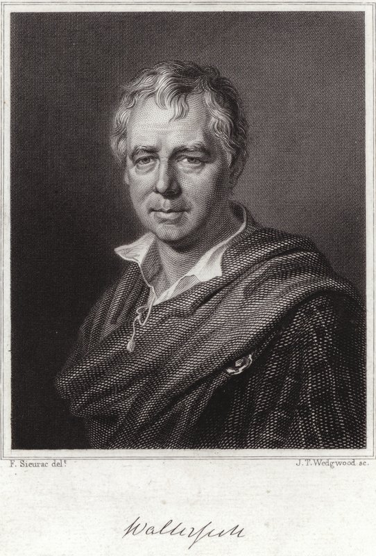 Sir Walter Scott by English School