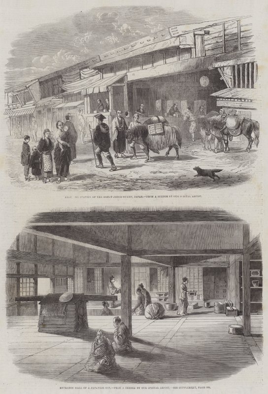 Sketches in Japan by English School