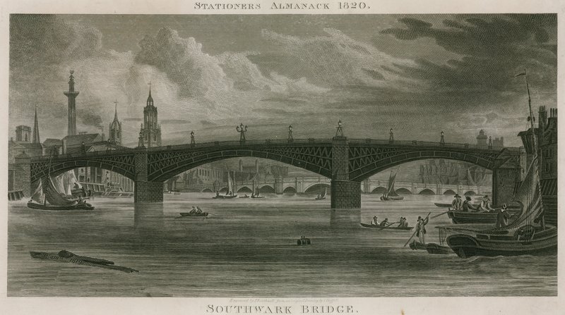 Southwark Bridge by English School