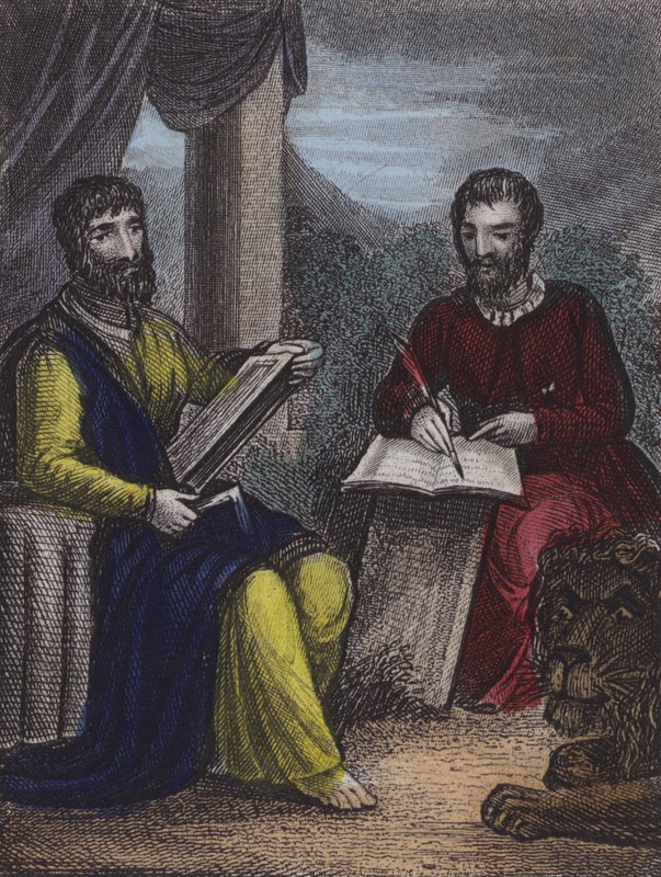 St Matthew, St Mark by English School