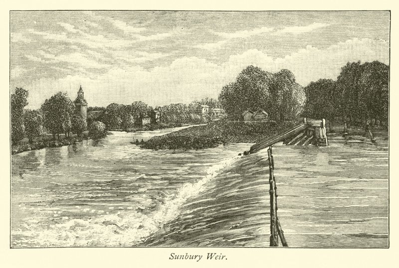 Sunbury Weir by English School