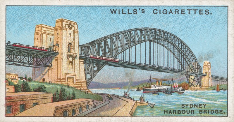Sydney Harbour Bridge by English School