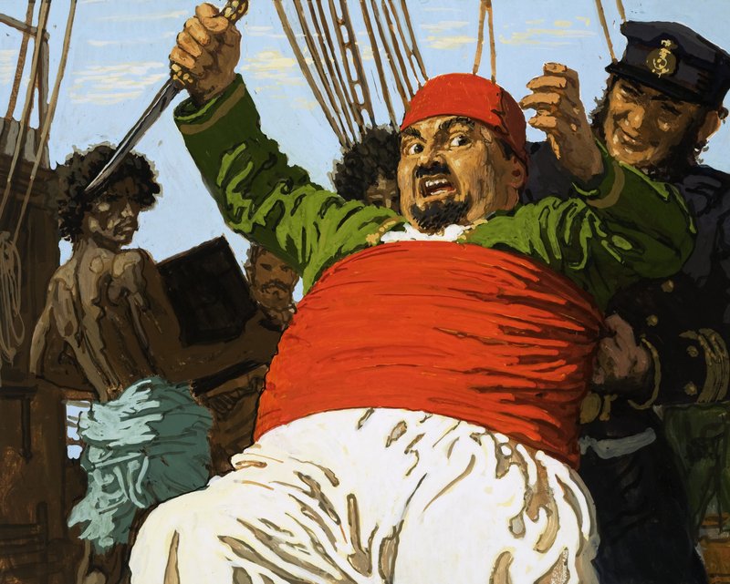 Tartarin of Tarascon by English School