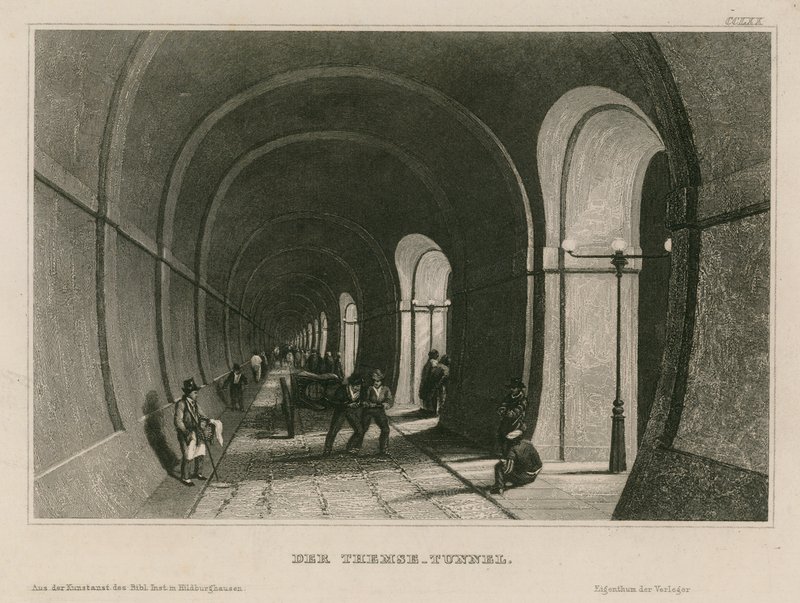 Thames Tunnel by English School