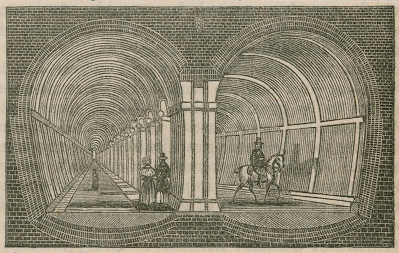 Thames Tunnel by English School