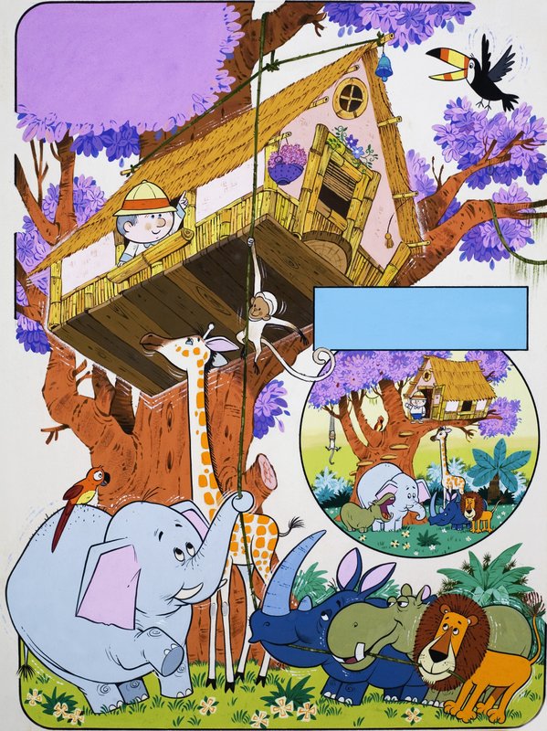 The Enchanted House by English School