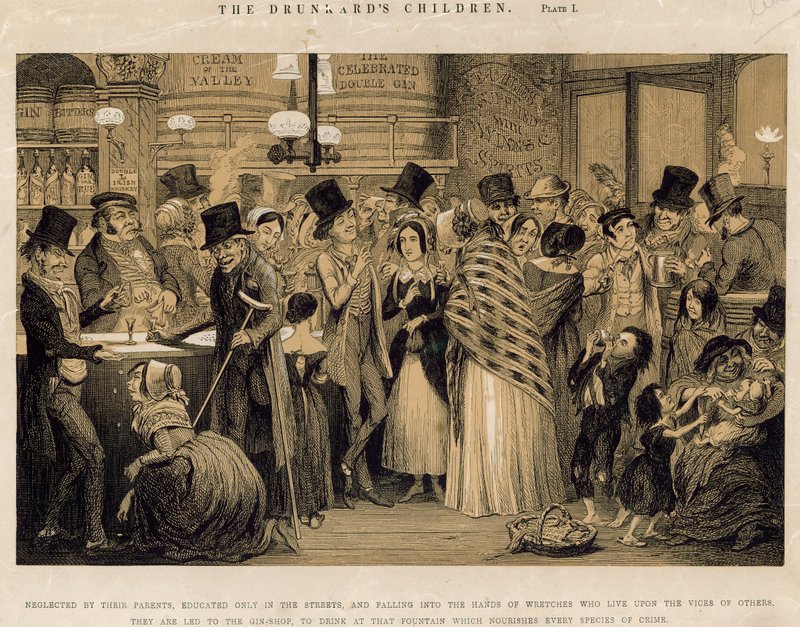The Gin Shop by English School
