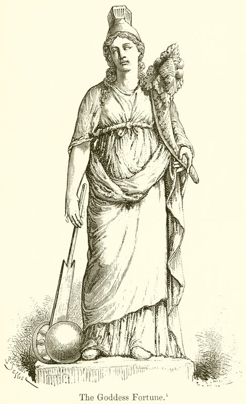 The Goddess Fortune by English School