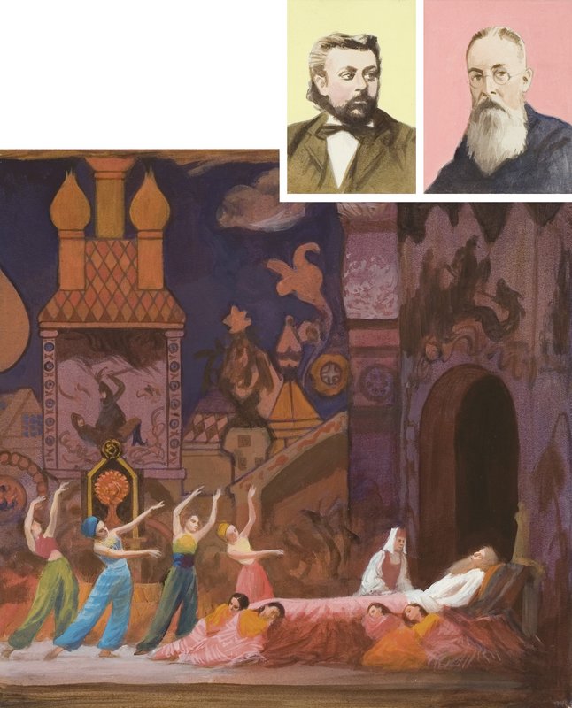 The Golden Cockerel by English School