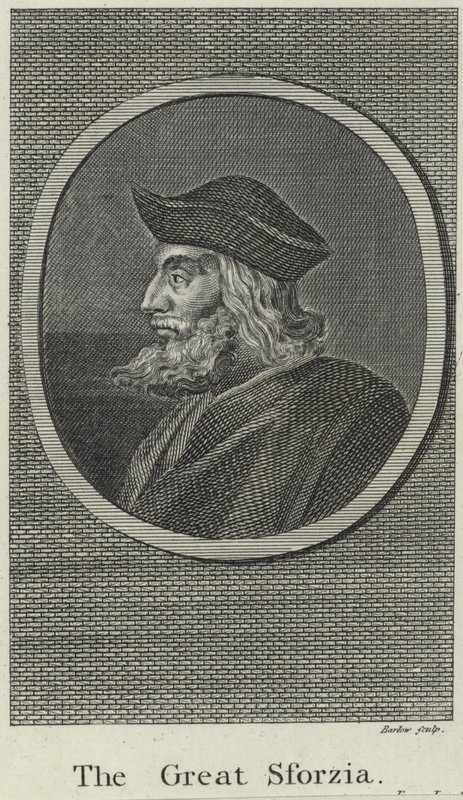 The Great Sforzia by English School