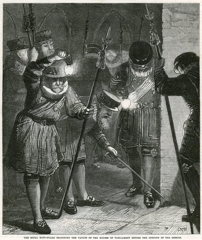 The Gunpowder Plot by English School