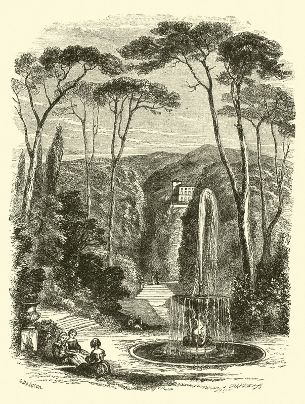 The Italian Garden by English School