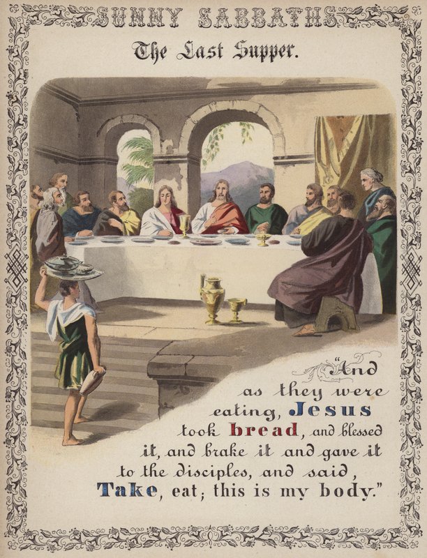 The Last Supper by English School
