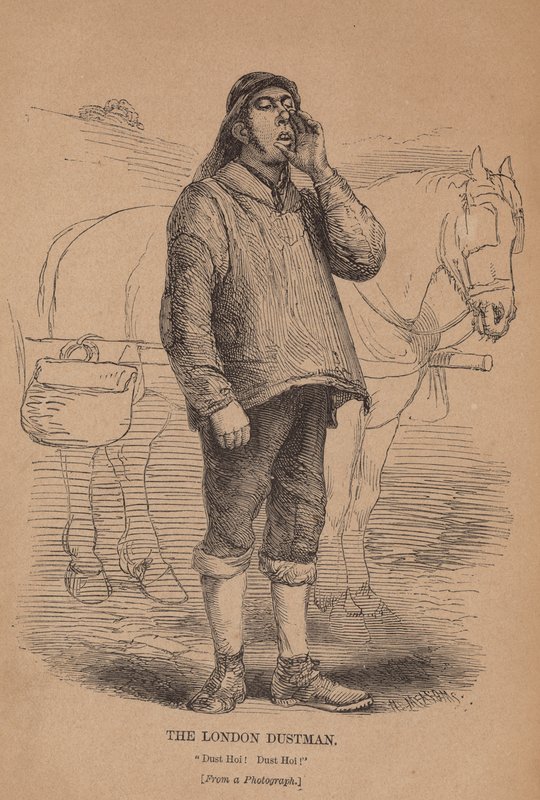 The London Dustman by English School