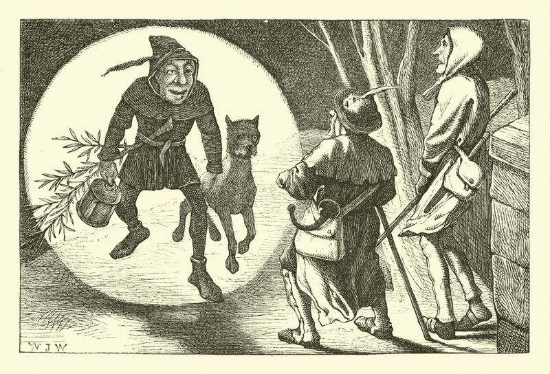 The Man in the Moon by English School