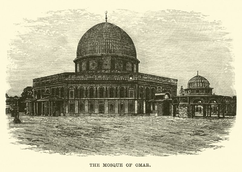 The Mosque of Omar by English School