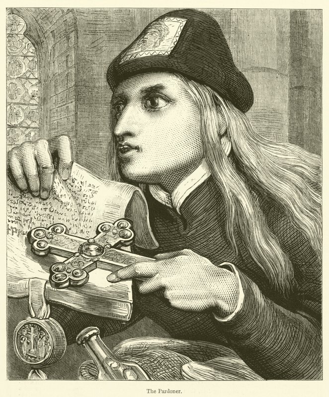 The Pardoner by English School