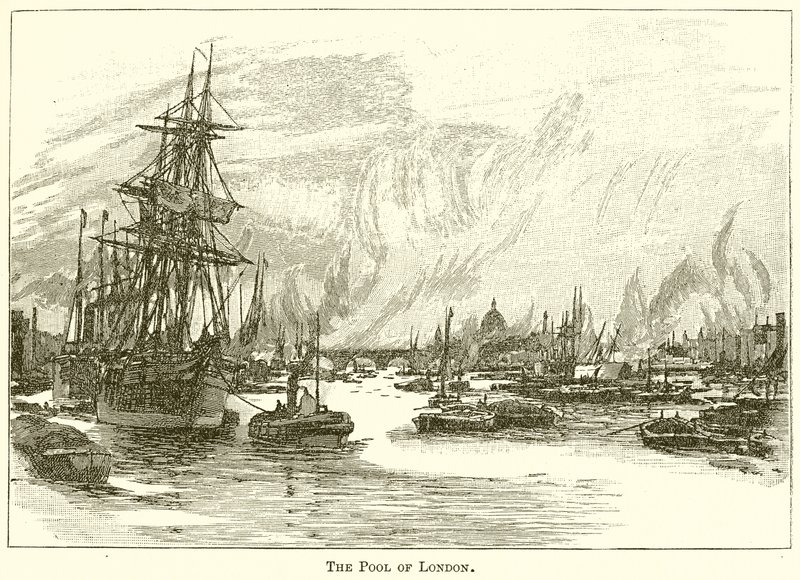 The Pool of London by English School