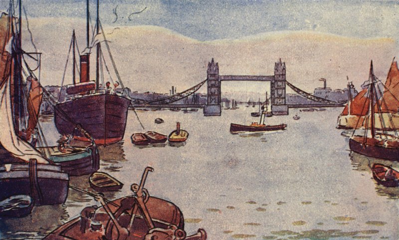 The Port of London by English School