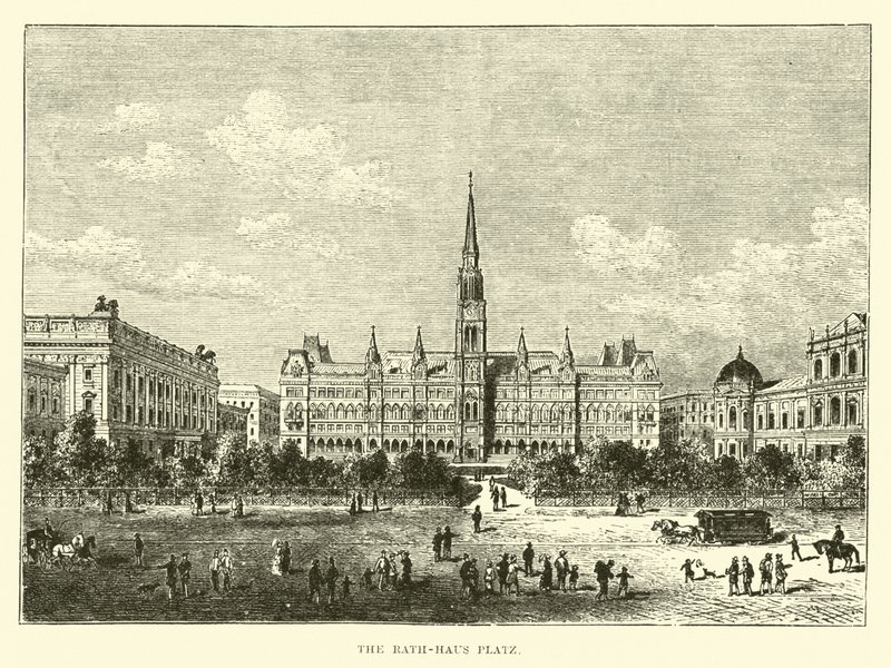 The Rath-haus Platz by English School