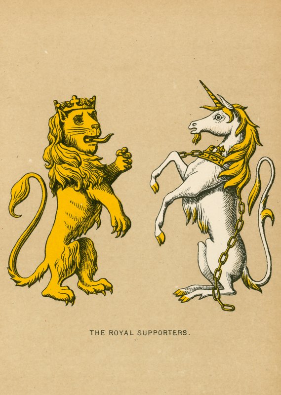 The Royal Supporters by English School