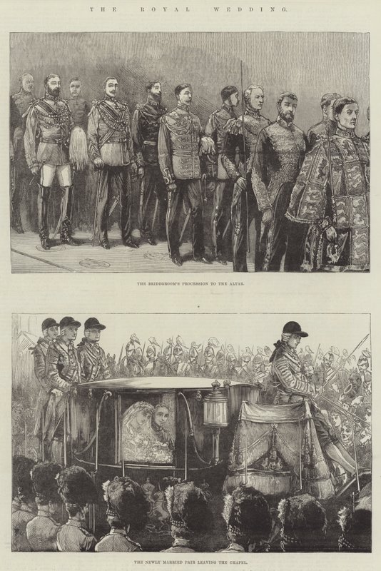 The Royal Wedding by English School