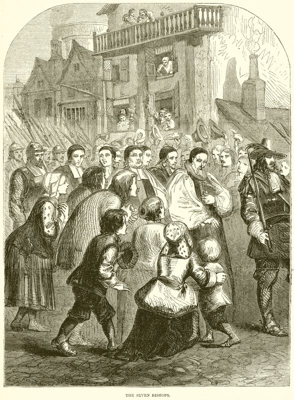 The Seven Bishops by English School