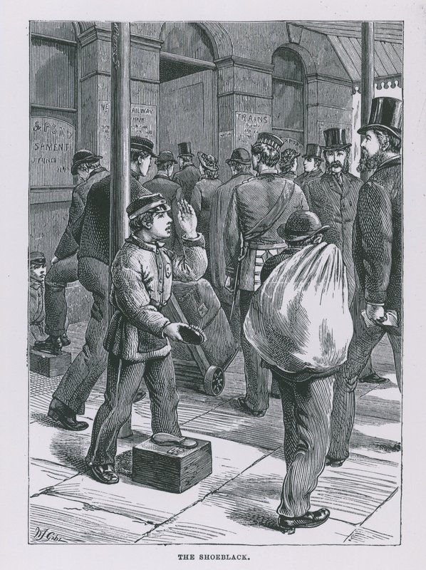 The Shoeblack by English School