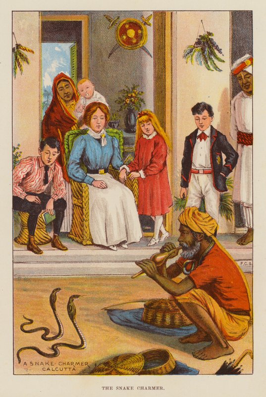 The Snake Charmer by English School