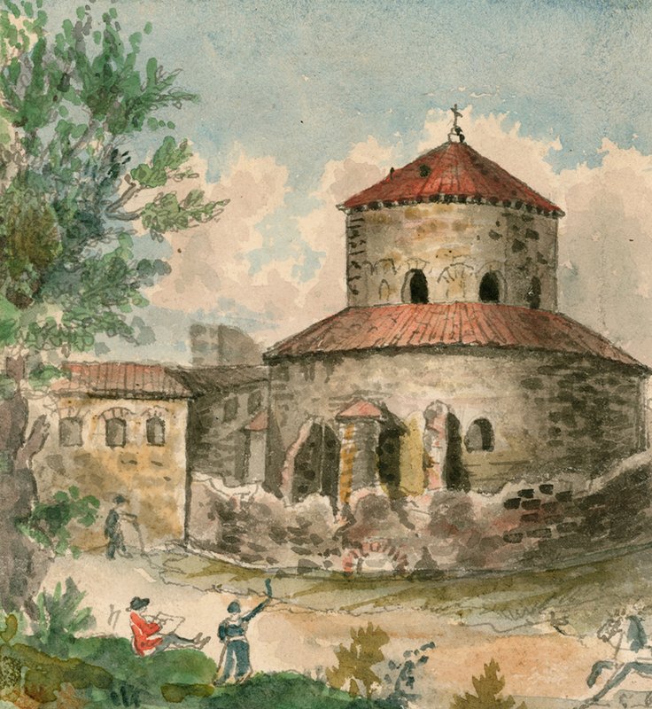 The Temple Church by English School