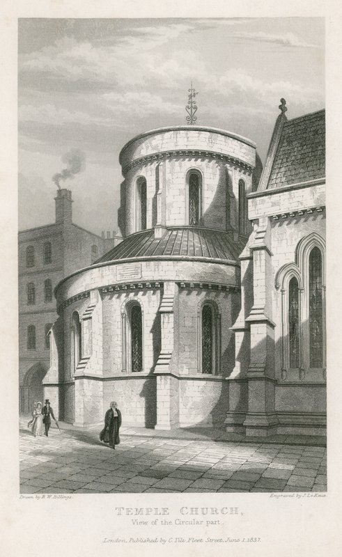 The Temple Church by English School
