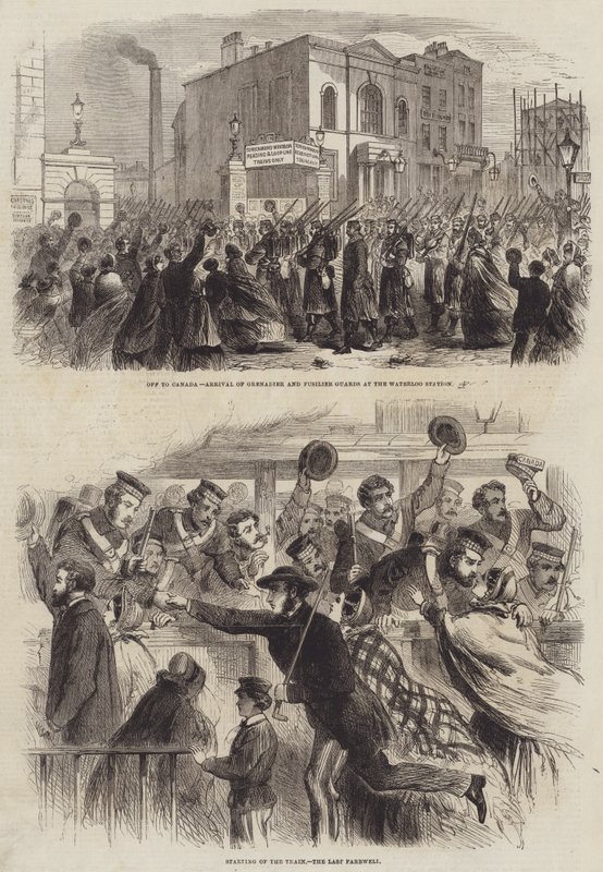 The War in America by English School