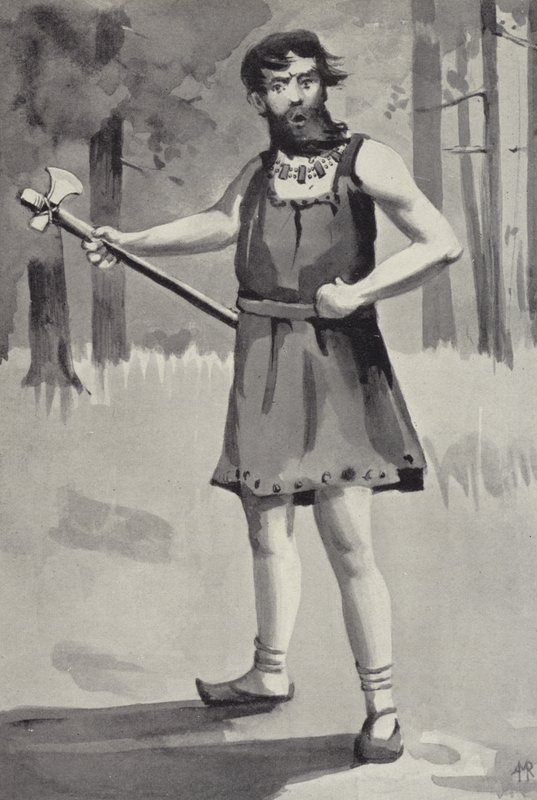 The Warrior Chief by English School