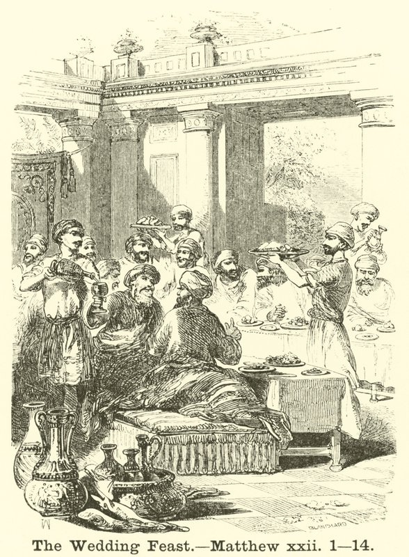 The Wedding Feast by English School