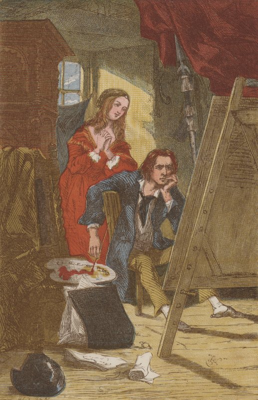 The Dowry Picture by English School