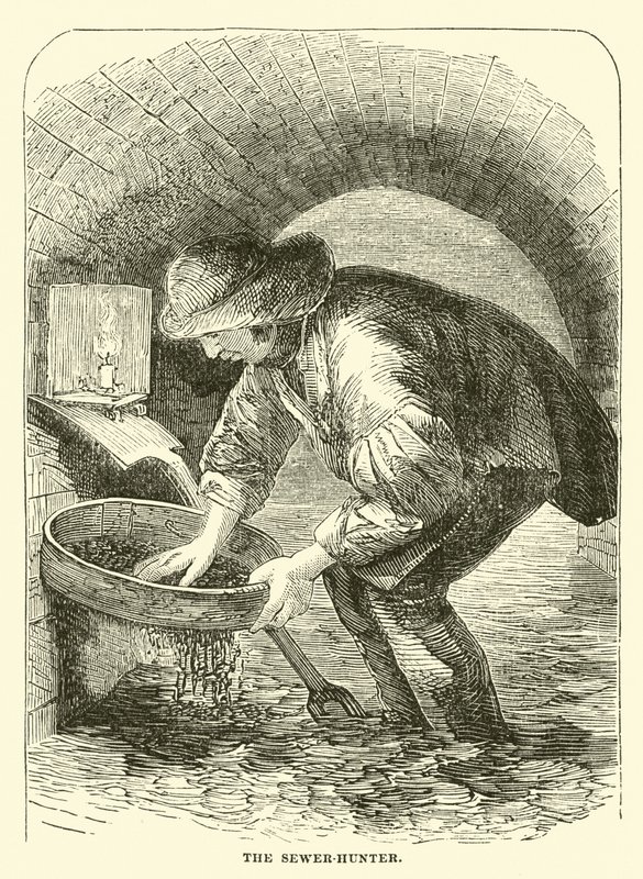 The Sewer-Hunter by English School