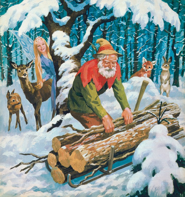 The Snow Fairy by English School