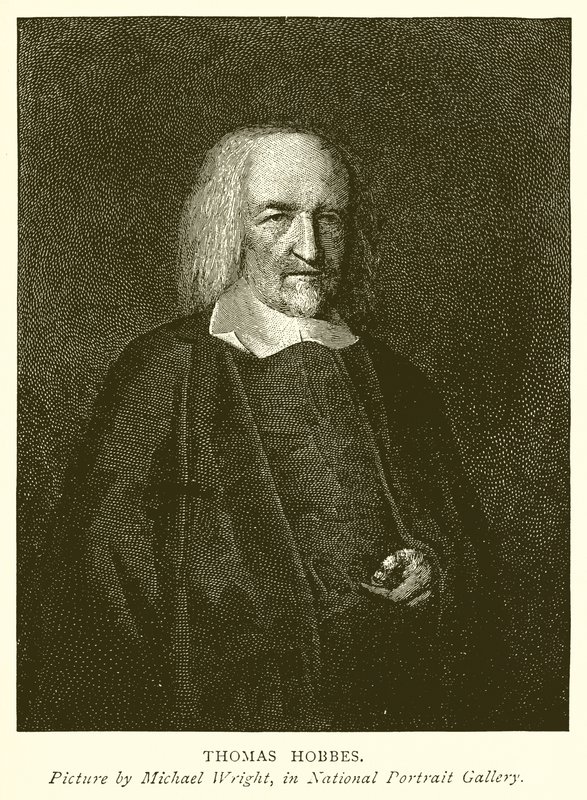 Thomas Hobbes by English School