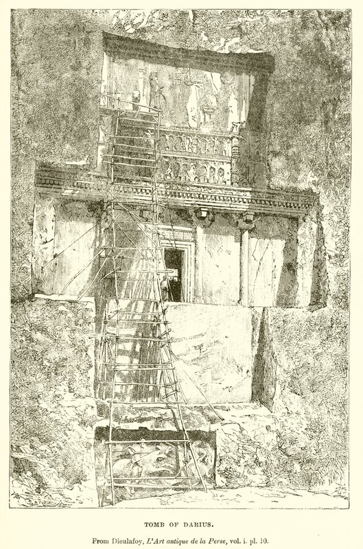 Tomb of Darius by English School
