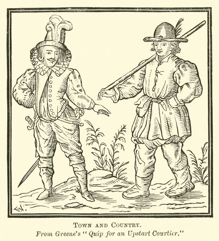 Town and Country by English School