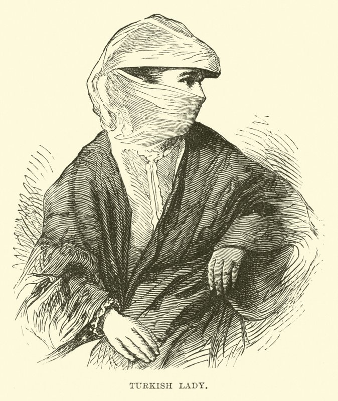 Turkish lady by English School