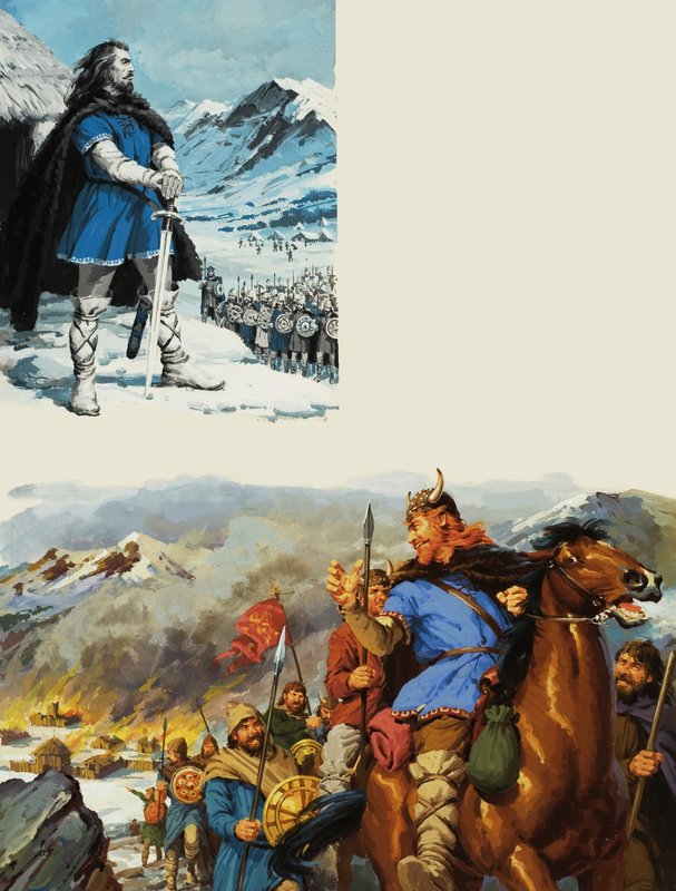 Vercingetorix by English School
