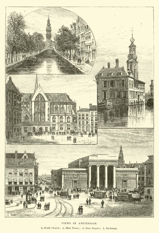 Views in Amsterdam by English School