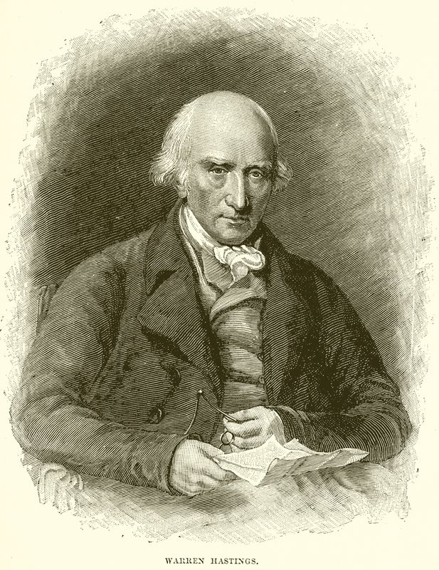 Warren Hastings by English School