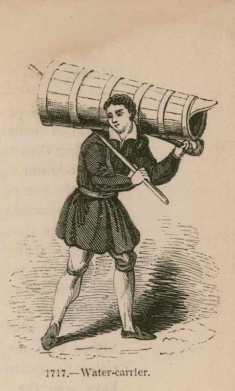 Water Carrier by English School
