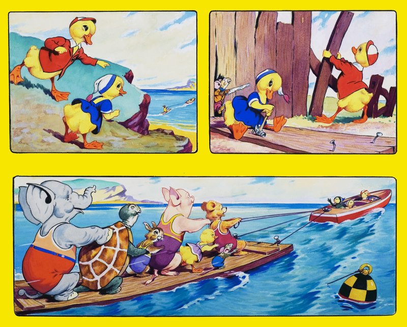 Water Skiing by English School