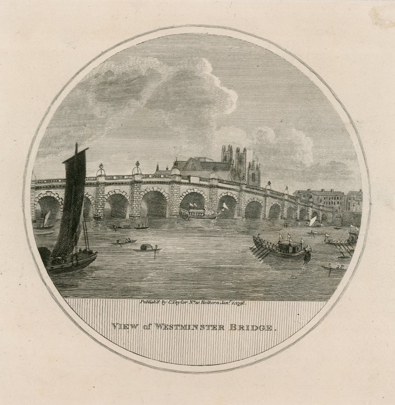 Westminster Bridge by English School