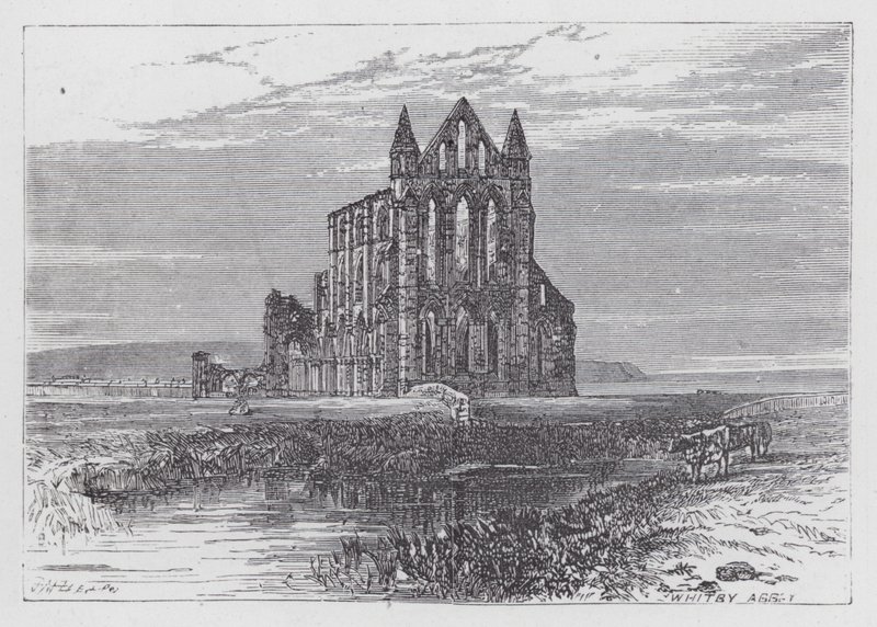 Whitby Abbey by English School