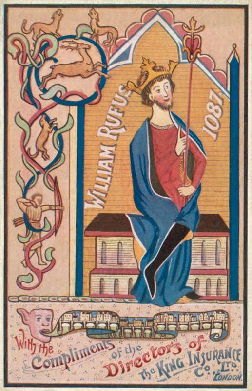 William Rufus by English School