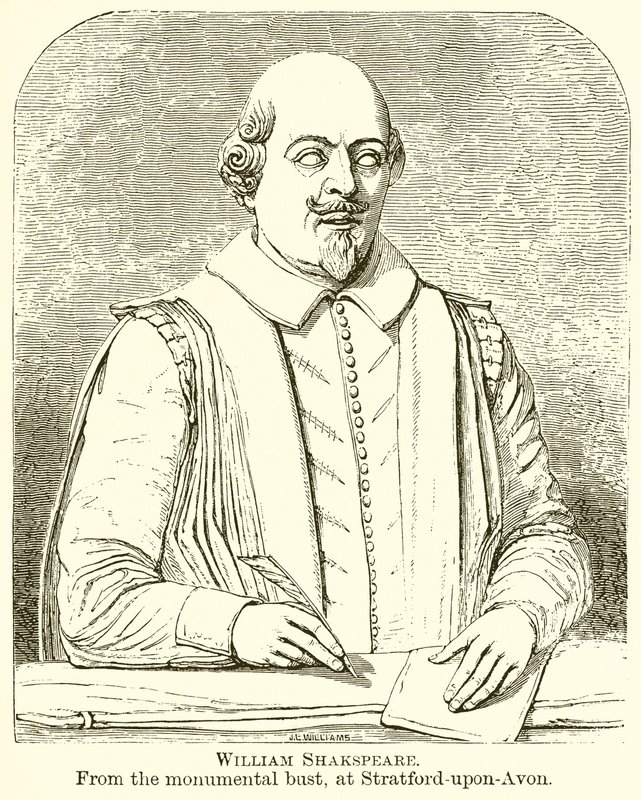 William Shakespeare by English School